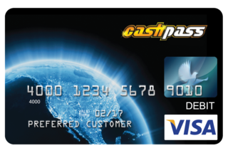 Cashpass Visa Prepaid Card