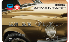 Chevron and/or Texaco Techron Advantage Visa Card
