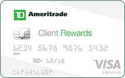 TD Ameritrade Client Rewards Card