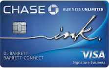 Ink Business Unlimited℠ credit card